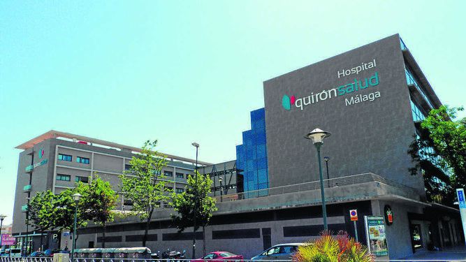 Fachada del Hospital Quir&oacute;nsalud M&aacute;laga